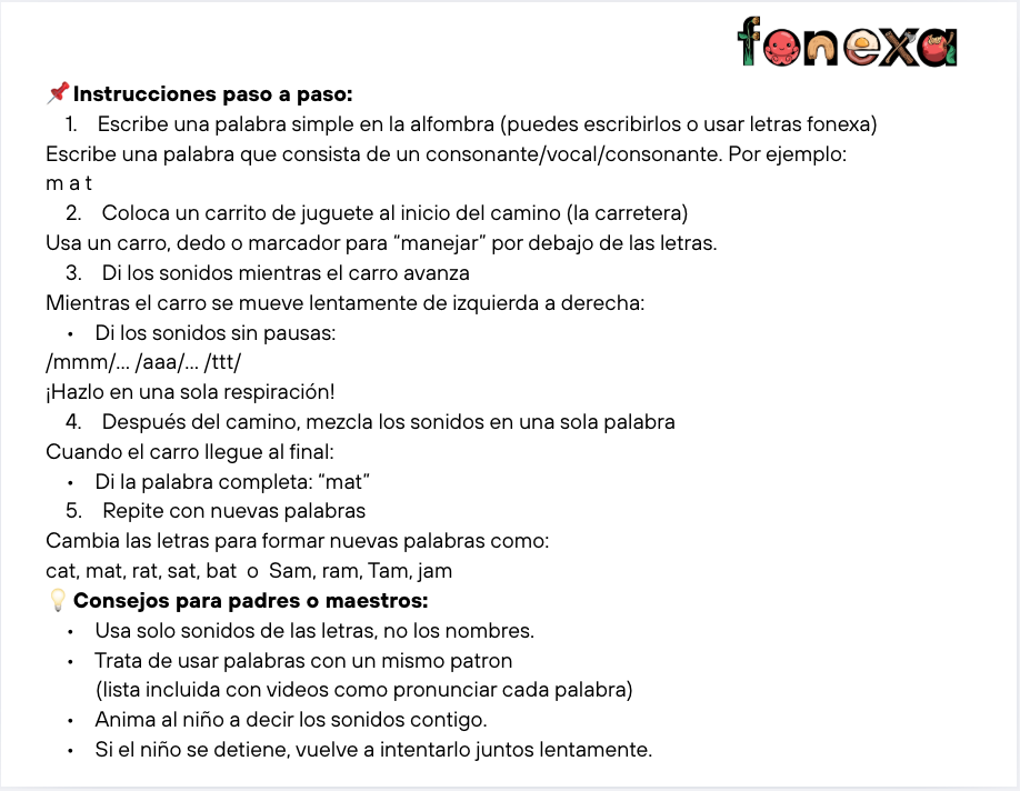 GRATIS/FREE: Tablero para Leer / Reading Mat