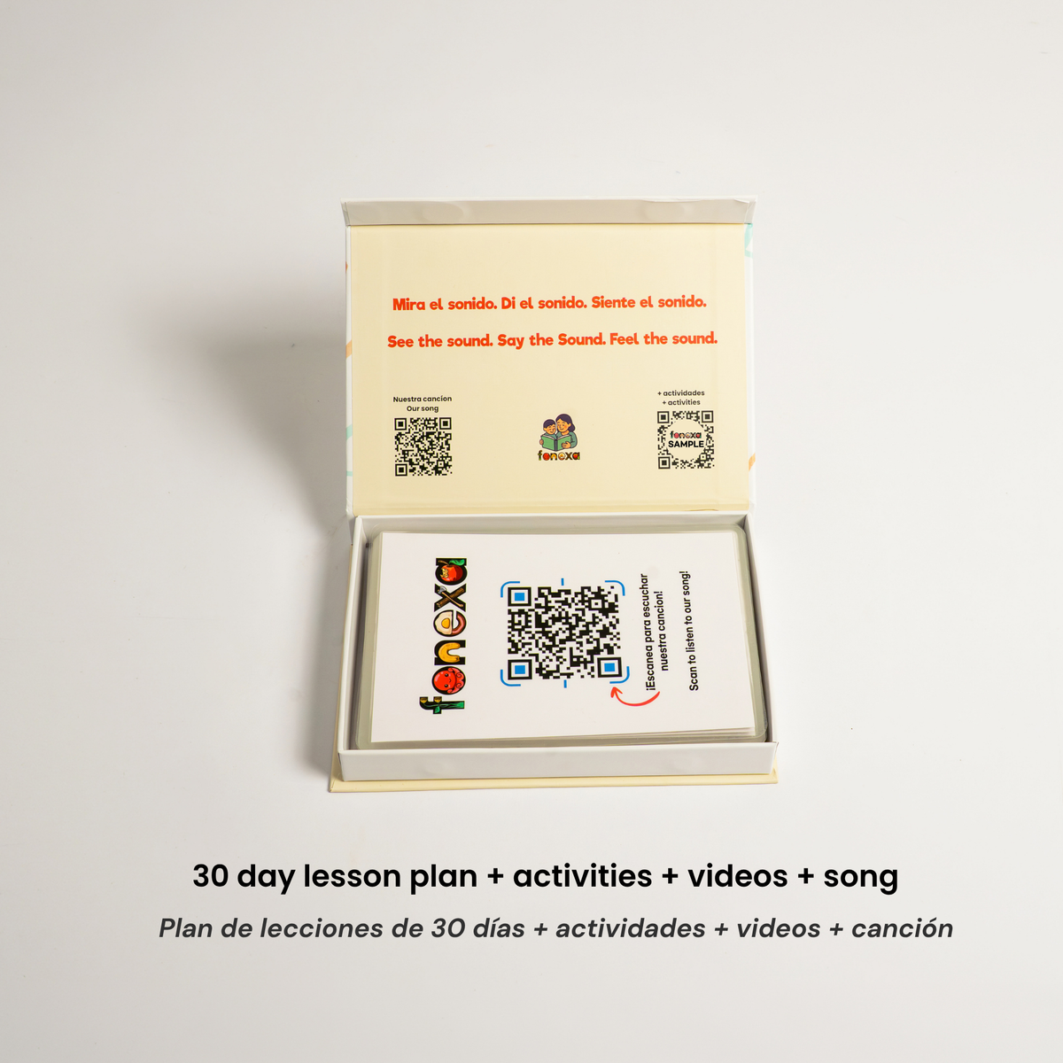 Tarjetas didácticas Fonexa | Mnemotecnia con pictogramas integrados | Tarjetas mnemotécnicas para niños