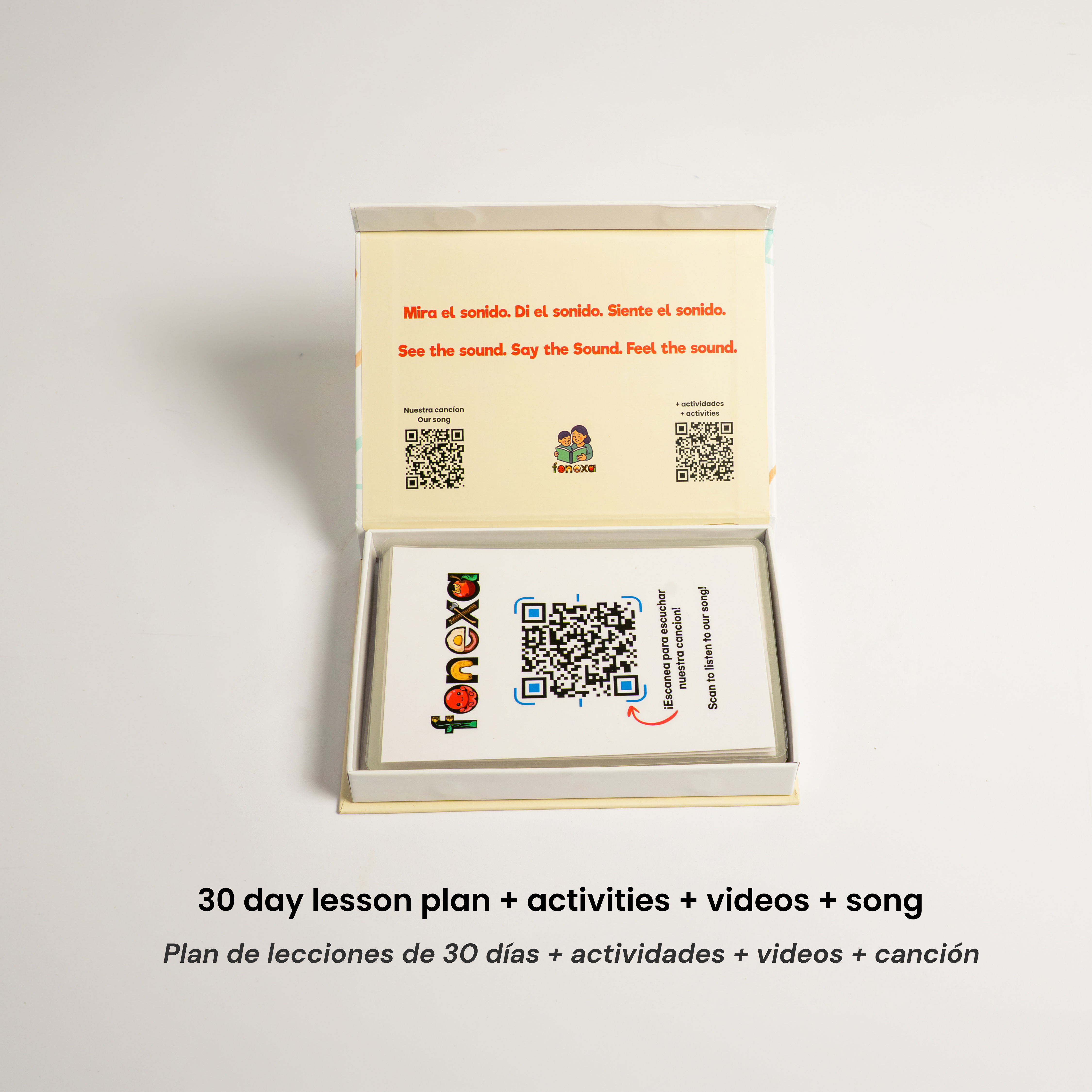 mnemonic phonics flashcards for kids with embedded pictograph images, 30 day lesson plan, activities, videos, song